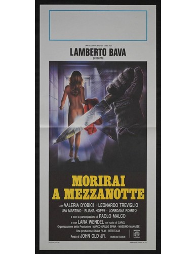 Locandina morirai mezzanotte - locandina,