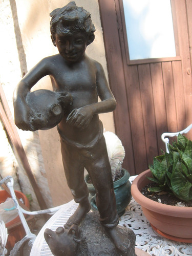 Acquaiolo statua in - "acquaiolo",