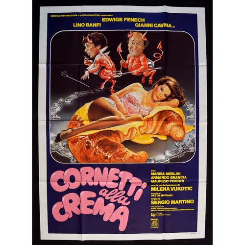 Manifesto cornetti alla crema - manifesto,