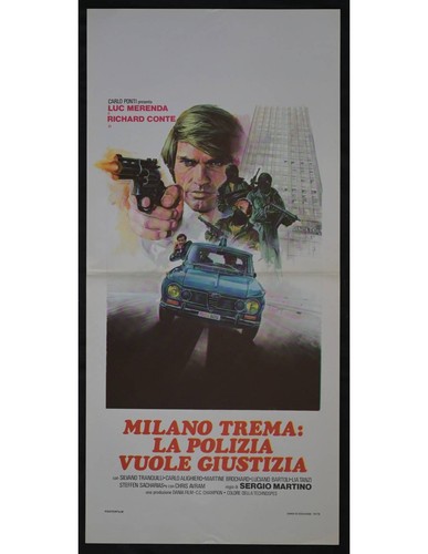Locandina milano trema - locandina, la